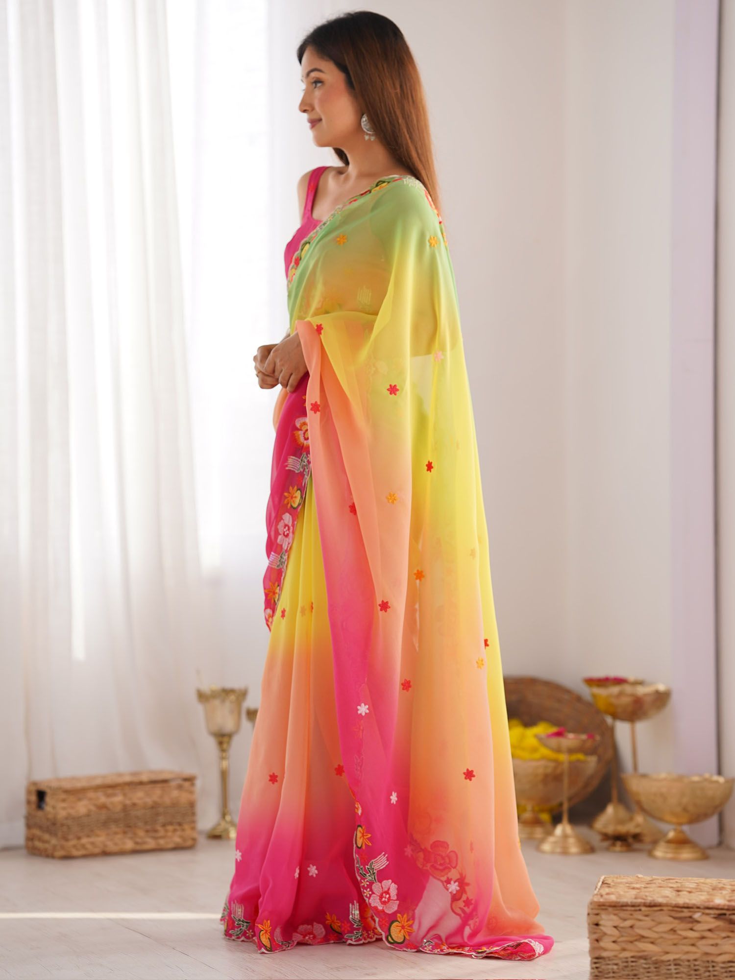 awesome_multi-color_thread_embroidered_georgette_casual_wear_saree_5_